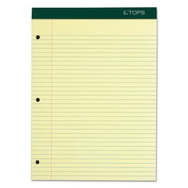 Double Docket Ruled Pads with Extra Sturdy Back, Medium/College Rule, 100 Canary-Yellow 8.5 x 11.75 Sheets Double Docket Ruled Pads with Extra Sturdy Back, Medium/College Rule, 100 Canary-Yellow 8.5 x 11.75 Sheets
