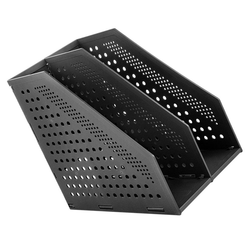 Double Document Box Flexible Magazine Holder Reference Racks