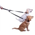 thumbnail image 1 of Double Dog Car Seat Belt, Dual Pet Vehicle Safety Seatbelt Adjustable Double Dog Coupler Lead Splitter Two Pets Car Trip Travel, 1 of 5