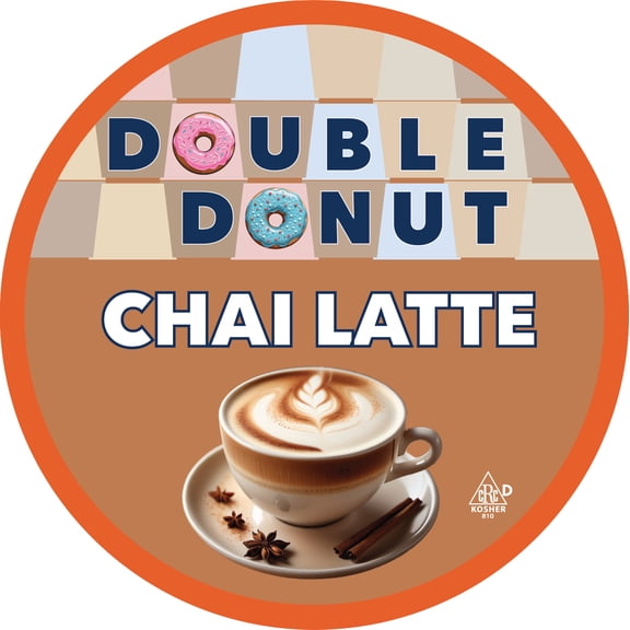 Double Donut Chai Latte Pods, 20 Count