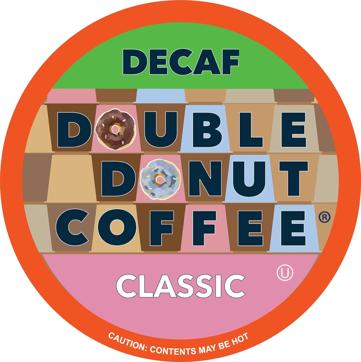 Double Donut Classic Roast Decaf Coffee, Decaf Medium Roast Coffee ...