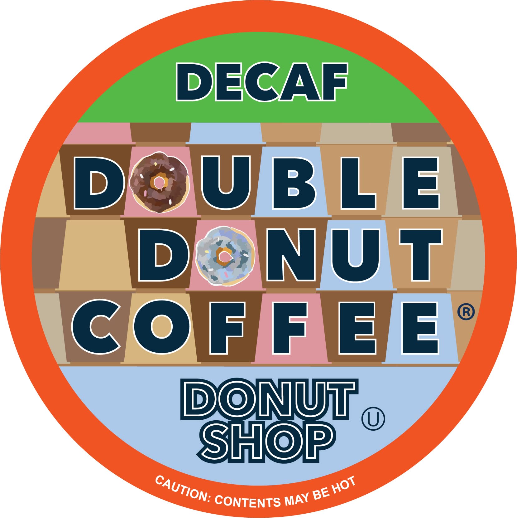 Double Donut Decaf Coffee, Decaf Donut Shop Coffee, Decaf Coffee Pods