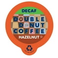 Double Donut, Decaf Hazelnut Coffee Single Serve Cups, 24 Ct