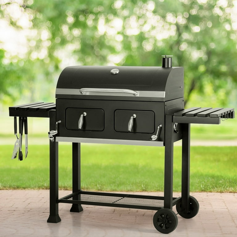 Large charcoal bbq grill hotsell