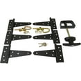 Door Hardware Kit (6" Hinge), THinges, THle, Barrel Bolts (Double