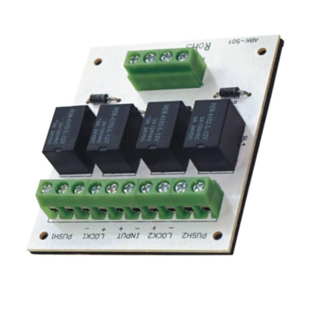 Double Door Interlocking Relay Module For Door Interlock Fail Safe Lock