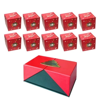 VWRXBZ Surprise Gift Box Christmas, Explosion Gift Box, Christmas Surprise  Box Gift Box for Money, Pop up Gift Box Money, Surprise Box Gift Box  Explosion, Surprise Gift Box Set (Red-10pcs) 