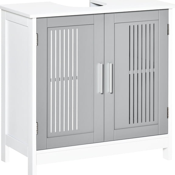 Double Door Under Sink Cupboard / Prevent Bathroom Items from Moisture