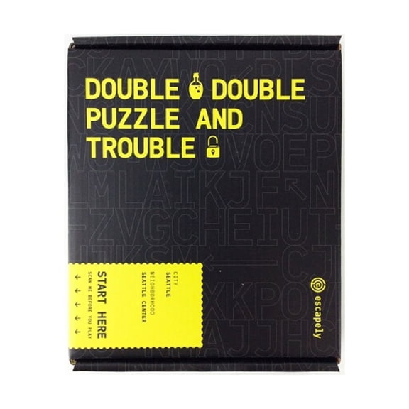Double Double Puzzle and Trouble (Seattle) New Condition!