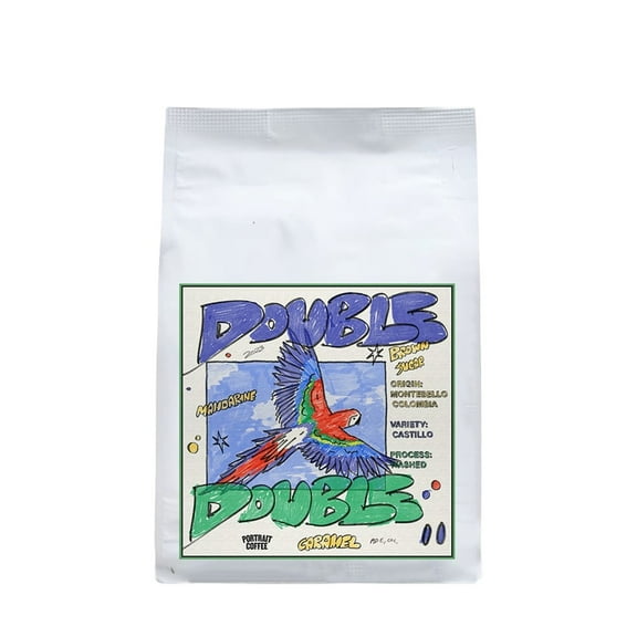 Double Double - Roasted by Portrait Coffee - Whole Bean Coffee - 12 Ounce Bag