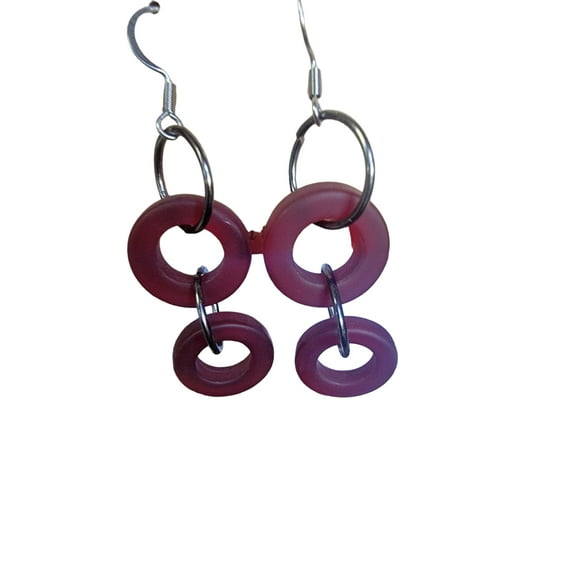 Double Down on Style: Sea Glass Hoop Earrings Made for a Statement