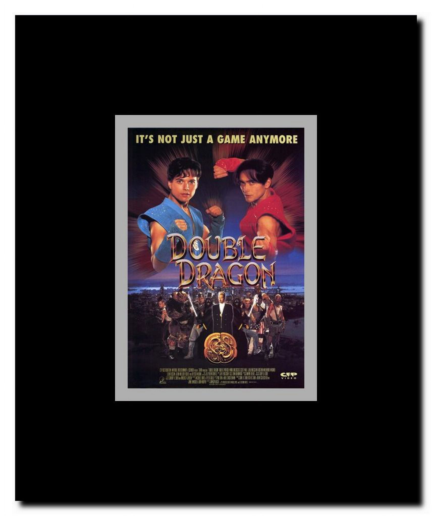 Double Dragon Framed Movie Poster