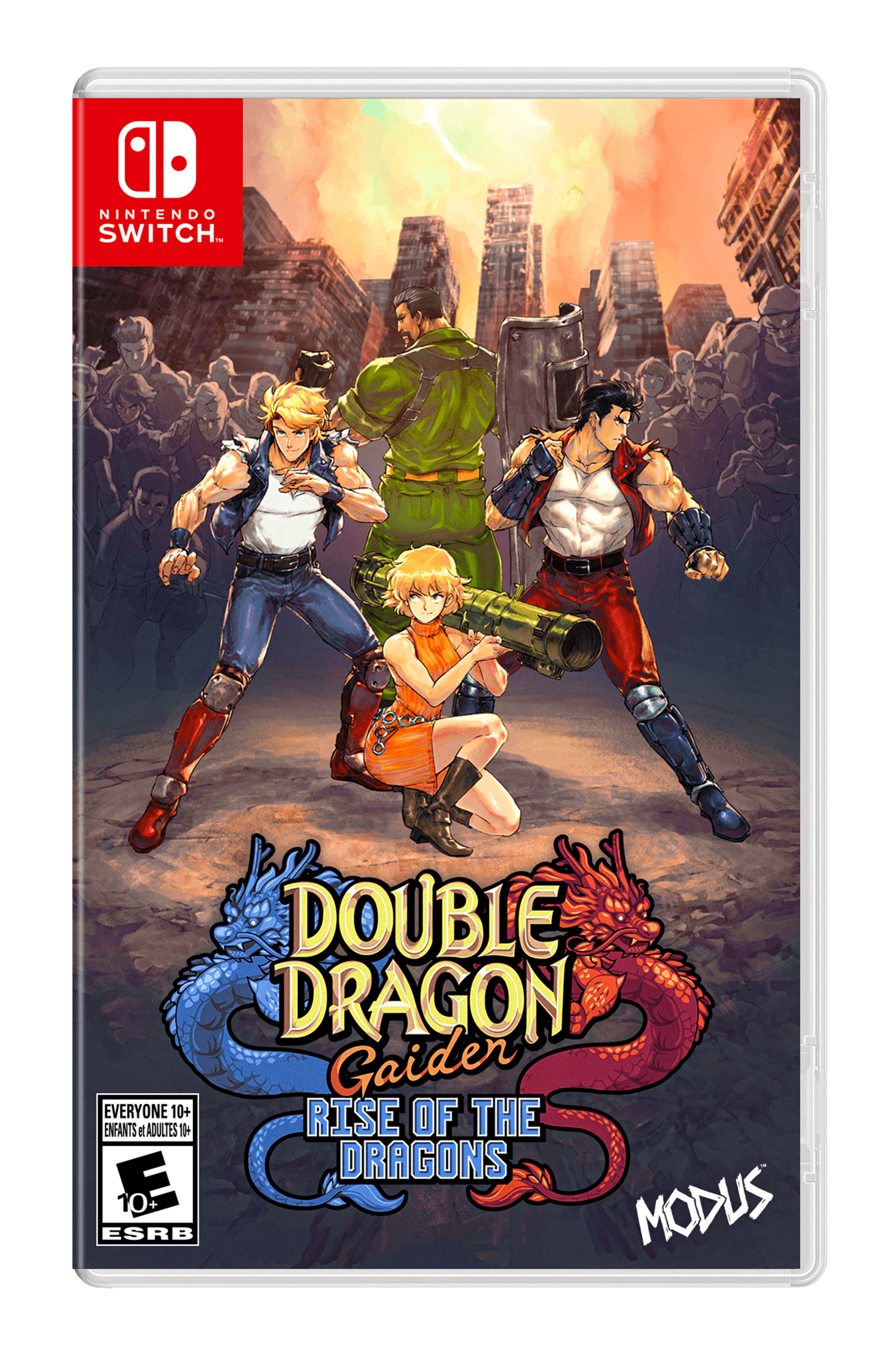 DOUBLE DRAGON GAIDEN Rise of the Dragons Famicom Limited Edition Steel –  FantasyBox