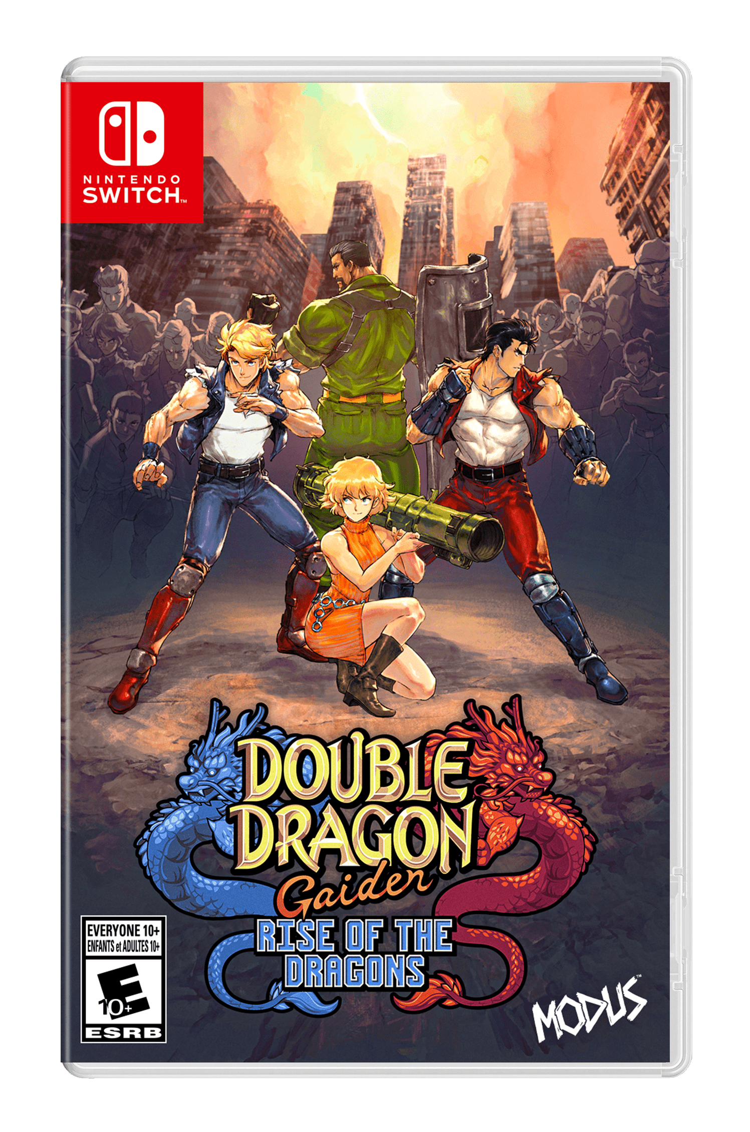 Double Dragon Advance Box Shot for Nintendo Switch - GameFAQs