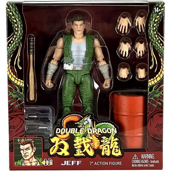 Double Dragon Jeff Deluxe Action Figure