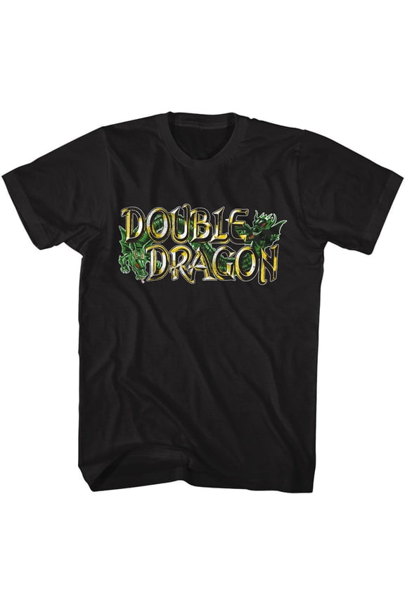 Double Dragon Logo Men's T Shirt