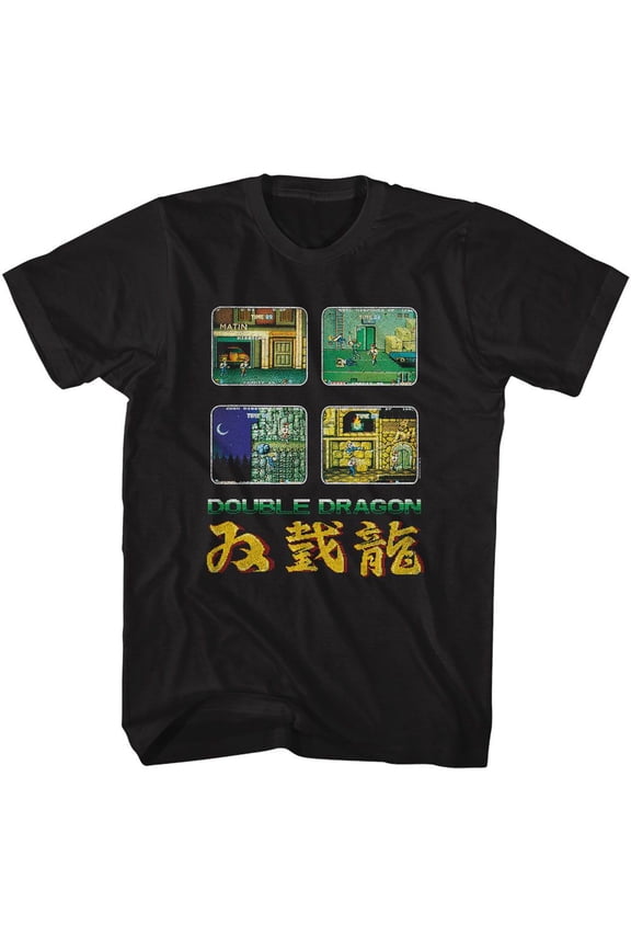 Double Dragon Screenshots Men's T Shirt