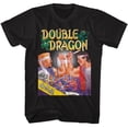 thumbnail image 1 of Double Dragon Two Fighters Black Adult T-Shirt 3Xlt, 1 of 2