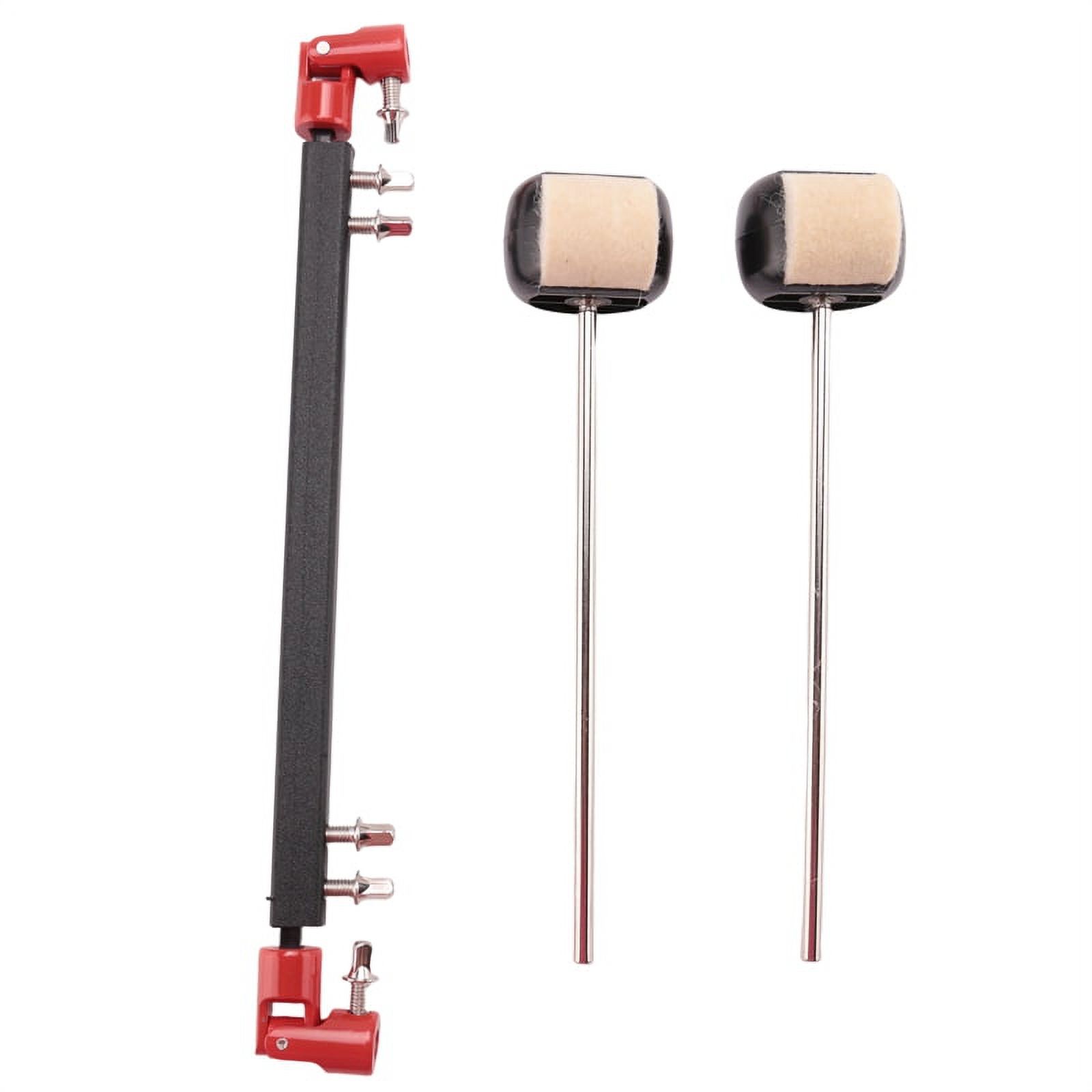 Double Drum Drive Shaft Connecting Bar Bass Drum Pedal Linkage with 2