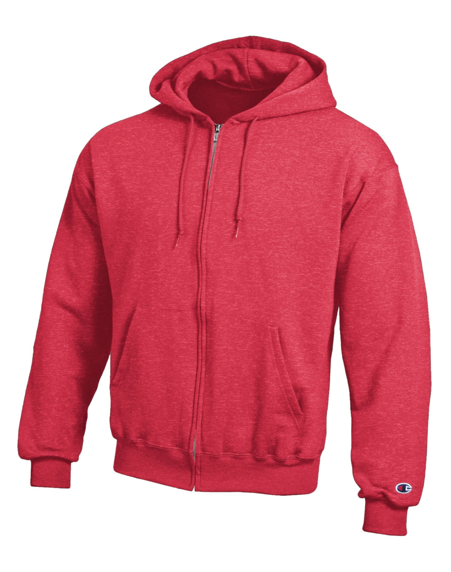 Eco 9 oz.; 50/50 Full-Zip Hood - LIGHT STEEL - S - Walmart.com