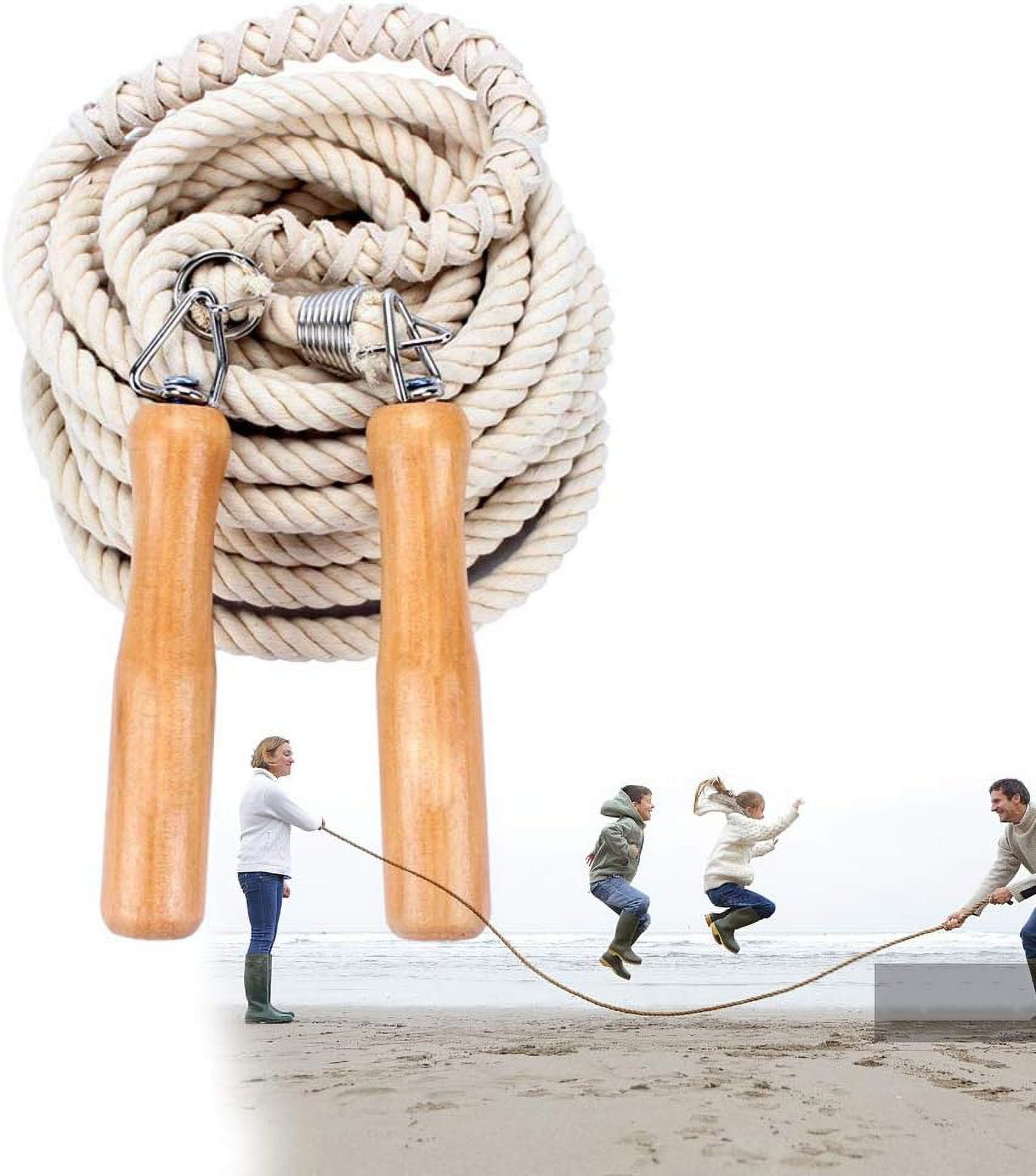 Double Dutch Long Group Jump Rope Multiplayer 16ft Skipping Rope School Company Fun Games Agility Play