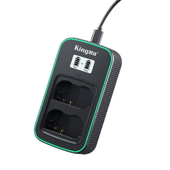 Double EN-EL15 Battery Fast Charger for Z5 Z6 Z6ll Z7II D7100 D810 D7200 D7000