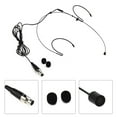 Double Earhook Headset Mic Headworn Microphone For Shure Wireless Ear