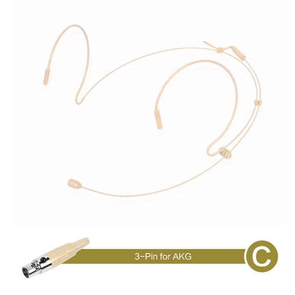Double Earhook Headset Mic Headworn Microphone for for for for Shure Wireless