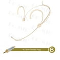 thumbnail image 1 of Double Earhook Omnidirectional Condenser Headset Mic For Shure Wireless 3.5Mm 3Pin 4Pin Lockable Headworn Microphone B(For Sennheiser), 1 of 4