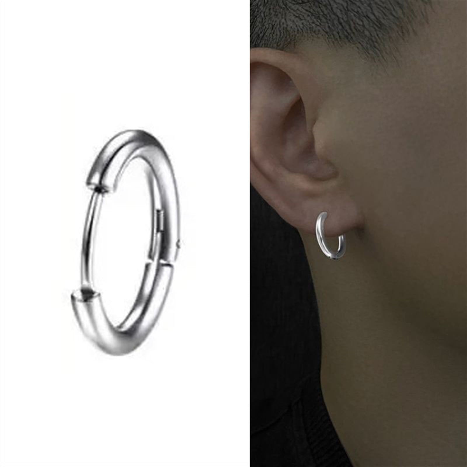 Double Earrings for Two Holes Earrings Women Set Clip on Stud Earrings