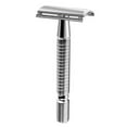 Double Edge Beard Trimmer Professional Metal Retro Manual Safety Beard Trimmer with Blade for