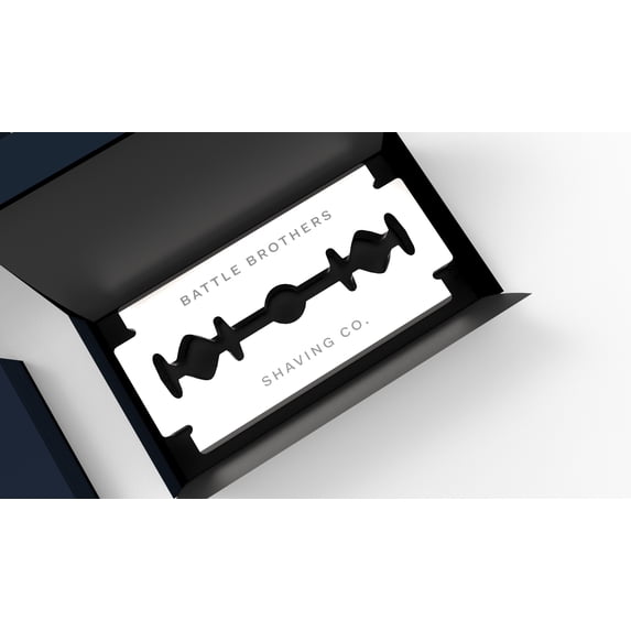 100 Count - Double Edge Razor Blades | Battle Brothers Shaving Co.
