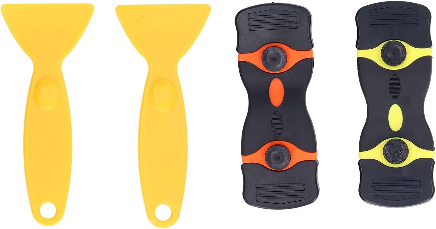 Double Edge Scraper Tool Set Multifunctional Scraper Cutter Tool Set