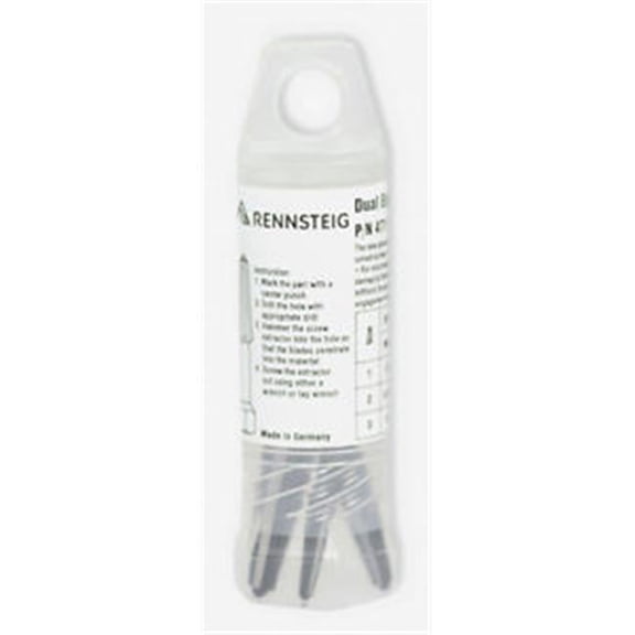 Double Edged Screw Extractor - 3 Piece Set