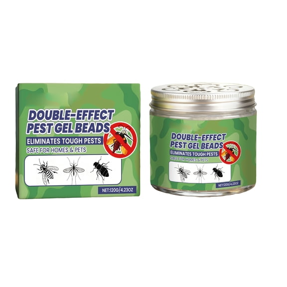 Double Effect Pest Gel Beads for Indoor Use Safe for Homes and Pets Long Lasting Formula for Effective Pest Control and Prevention