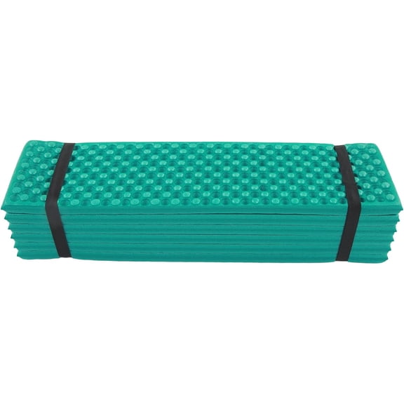 Double Egg Crate Sleeping Pad, Foldable Thickened Foam Sleep Mat for Outdoor Camping