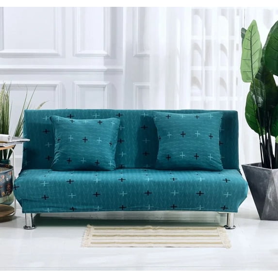 Double Elastic Sofa Bed Cover Elastic Sofa Bed Cover Fully Folding Sofa Bed Cover Sofa Covers for Living Room Big SofasSofaCover