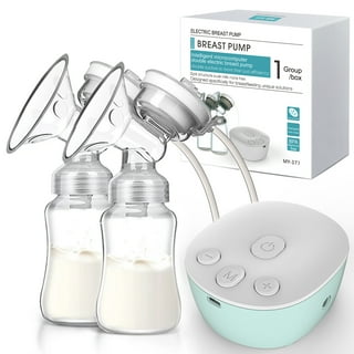 Electric Breast Pump Double USB With Baby Milk Bottle Cold or Heat Pad BPA  Free