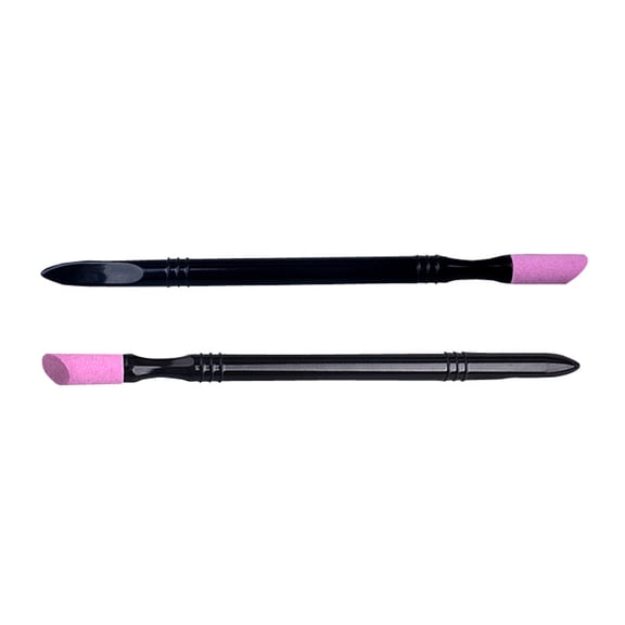 Double-End Quartz Cuticle Pusher Manicure Nail Art Tool,Nail Pens Set