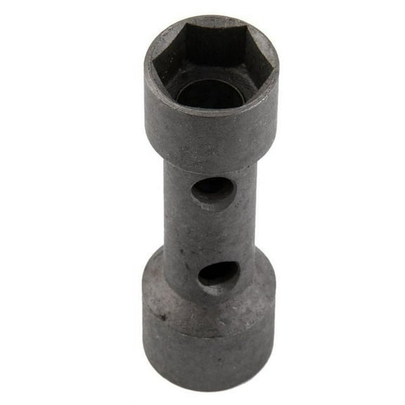 Double End Tool Socket Hexagonal Key Box Spark Plug Repair 19mm 21mm Gray,1 x removable spark plug tool,Grey