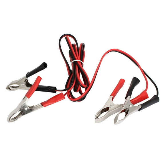 Double-Ended Alligator Clip Battery Clamp Connector Insulation Test Cable