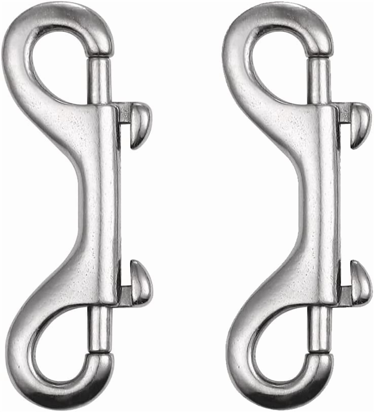 Double Ended Bolt Snap Hooks Pack Heavy Duty 316 Stainless