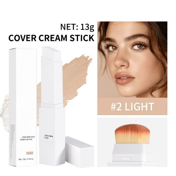 Double Ended Color Changing Foundation Stick – 13g – Adaptive Shade, Full Coverage – For Flawless Skin – 1pc