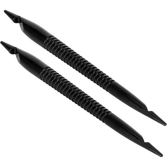 Double Ended Crochet Hooks, Needle Double Headed Crochet Hook Styling Durable Hair Making Interlocking Tool for(2PCS)