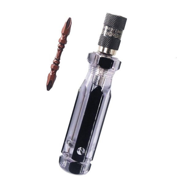 Double Ended Drill Bit Hexagonal Shank Quick Releases Mechanism for Home Repair