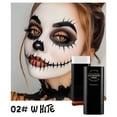 thumbnail image 1 of Double‑Ended Face Paint Foundation Stick with Built‑in Brush, Long‑Lasting High Coverage Makeup Concealer Stick, Body Face Paint for Halloween, Cosplay, Stage Performance & Special Effects Makeup, 1 of 5