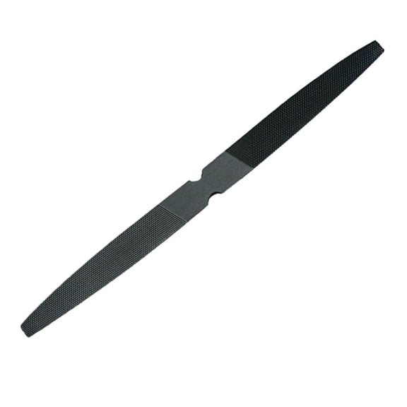 Double-Ended Half Round File 8 Inch Steel Jewelry Tool for Carving Filing Wax Models Plastics Wood Materials Coarse Medium Cuts 200mm Length