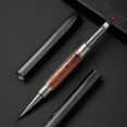 thumbnail image 1 of Double Ended Nail Art Pen, Wood Handle Nail Building Brush for Gel Polish and Acrylic, Dual Tip Nail Tool for Gradient Sculpting and Detail Line Drawing, Professional Manicure Brush, 1 of 6