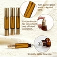 thumbnail image 1 of Double Ended Perfume Bottle With Roller Ball &Spray:4 PCS 10ml Amber Refillable Leakproof Travel Atomizer Facial Care for Perfume,Cologne,Essential Oils, 1 of 4