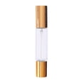 thumbnail image 1 of Double Ended Roller Ball Spray Bottles 10ml Glass Oil Roll Bottles Empty Refillable Cosmetic Sample Vials Container For Oil Aromatherapy Perfume Lotion(One Size,Gold), 1 of 2